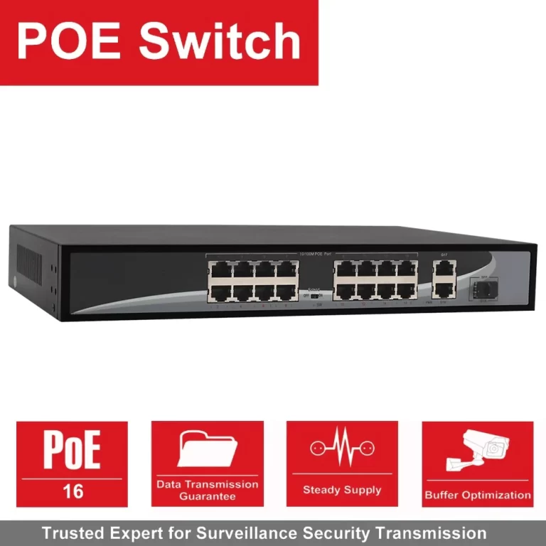 COMMUTATEUR POE 16+2 10/100M