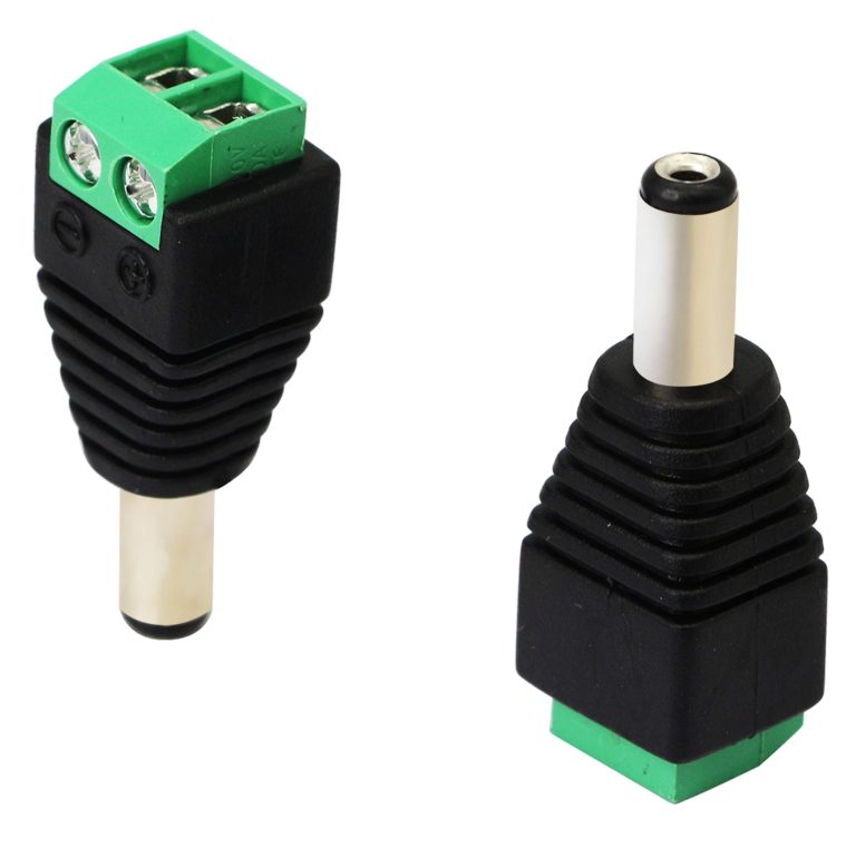 Tête d'alimentation CC (F)