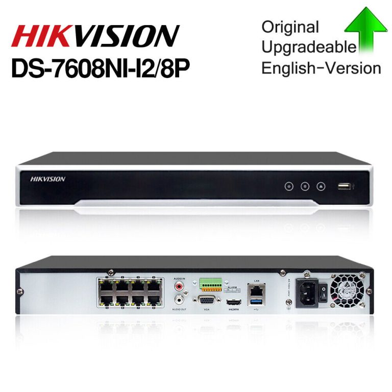 NVR 8CH HIKVISION