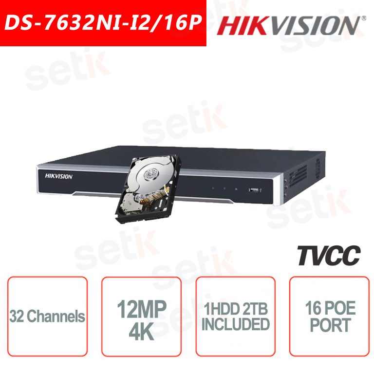 NVR Hikvision 32 port